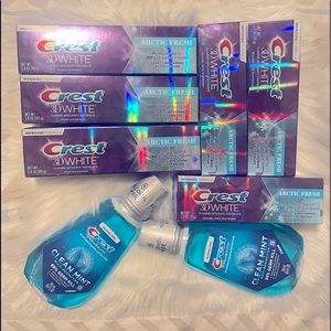 8 Crest Oral Care/Hygiene Products